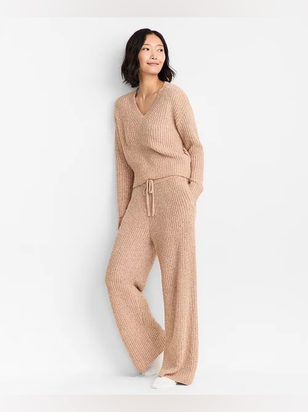 State of Day Packaged Chenille Sweater & Pant Set